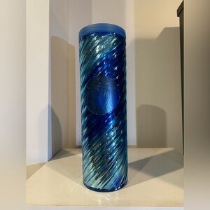 Starbucks Blue Swirl Tumbler